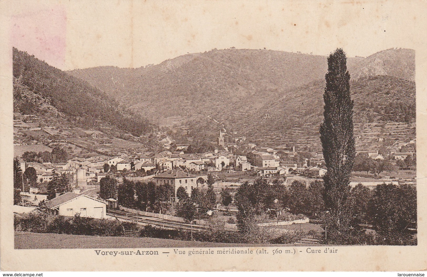 43 - VOREY SUR ARZON - Vue Générale Méridionale - Cure D'air - Autres & Non Classés