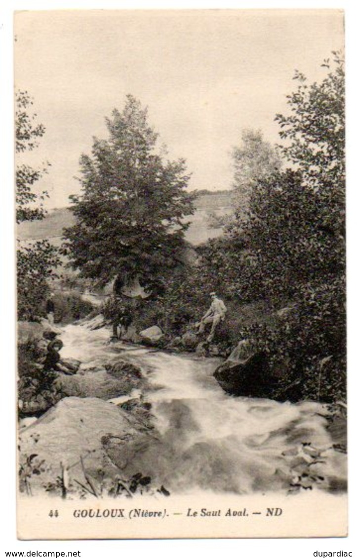 58 - Nièvre / GOULOUX -- Le Saut Aval. - Autres & Non Classés