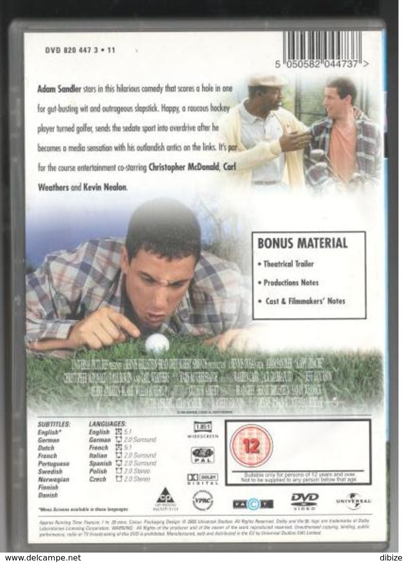 DVD Happy Gilmore Adam Sandler - Komedie