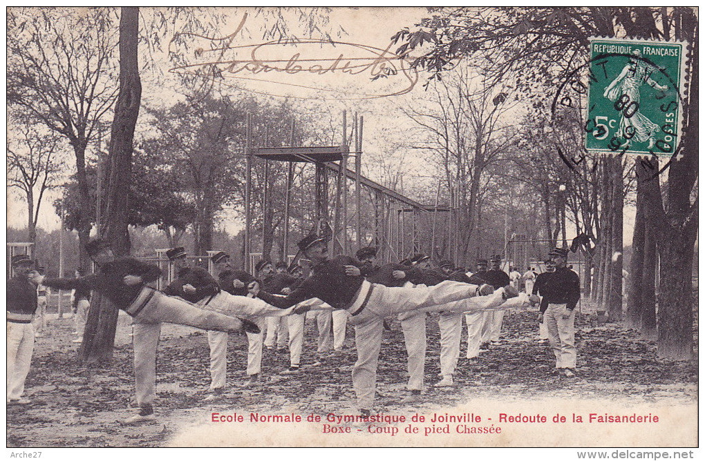 CPA - 94 - JOINVILLE LE PONT - école Normale De Gymnastique De Joinville école Boxe 1 - Joinville Le Pont