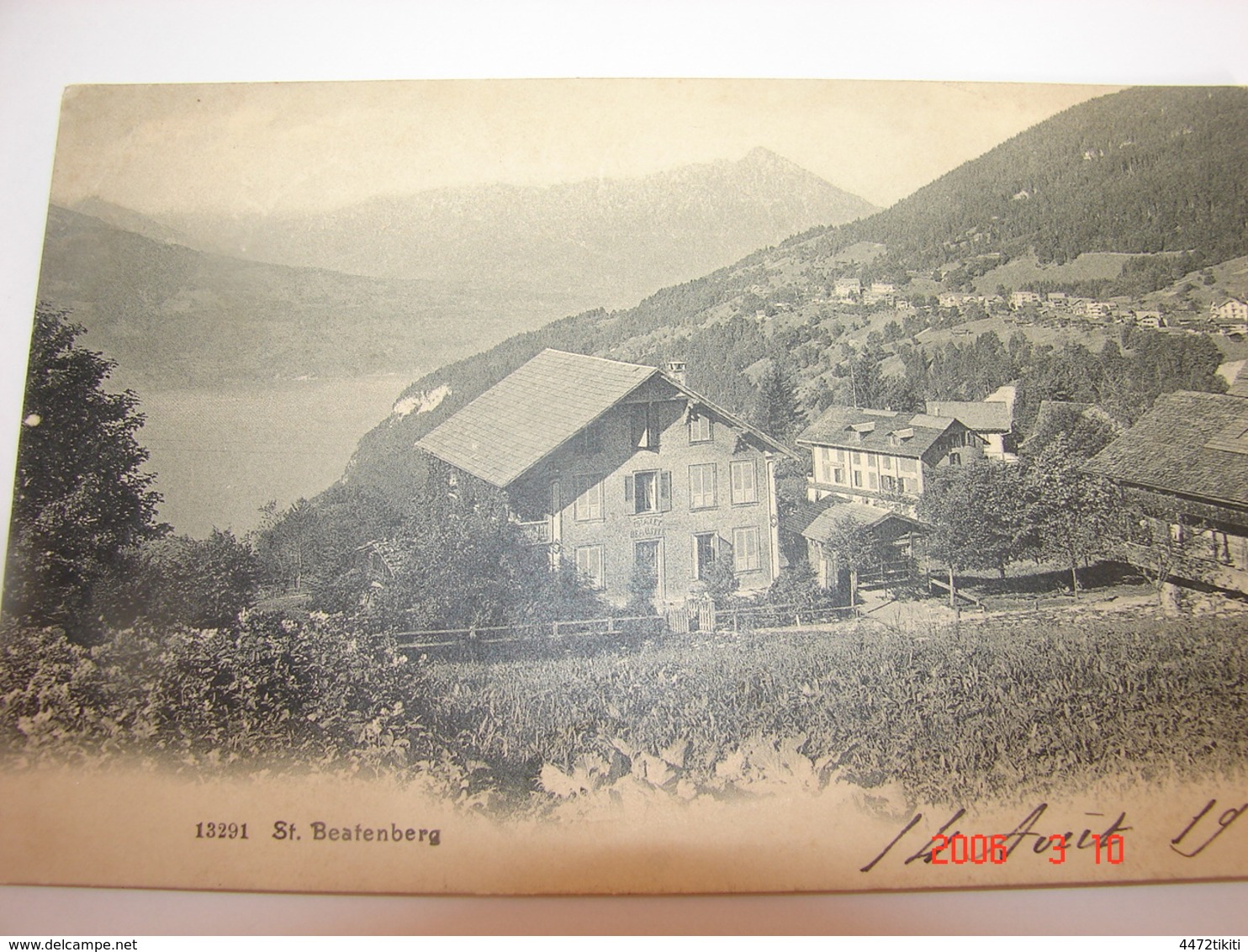 C.P.A.- Suisse - Saint Beatenberg - Vue D'Ensemble - Châlet Beau Site - 1905 - SUP (AX 78) - Beatenberg