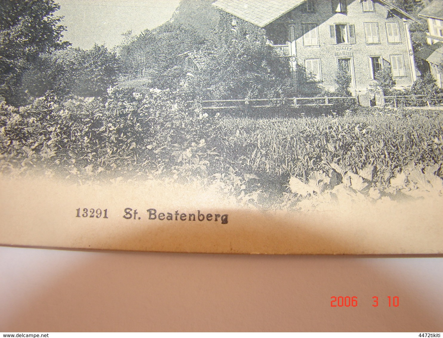 C.P.A.- Suisse - Saint Beatenberg - Vue D'Ensemble - Châlet Beau Site - 1905 - SUP (AX 78) - Beatenberg