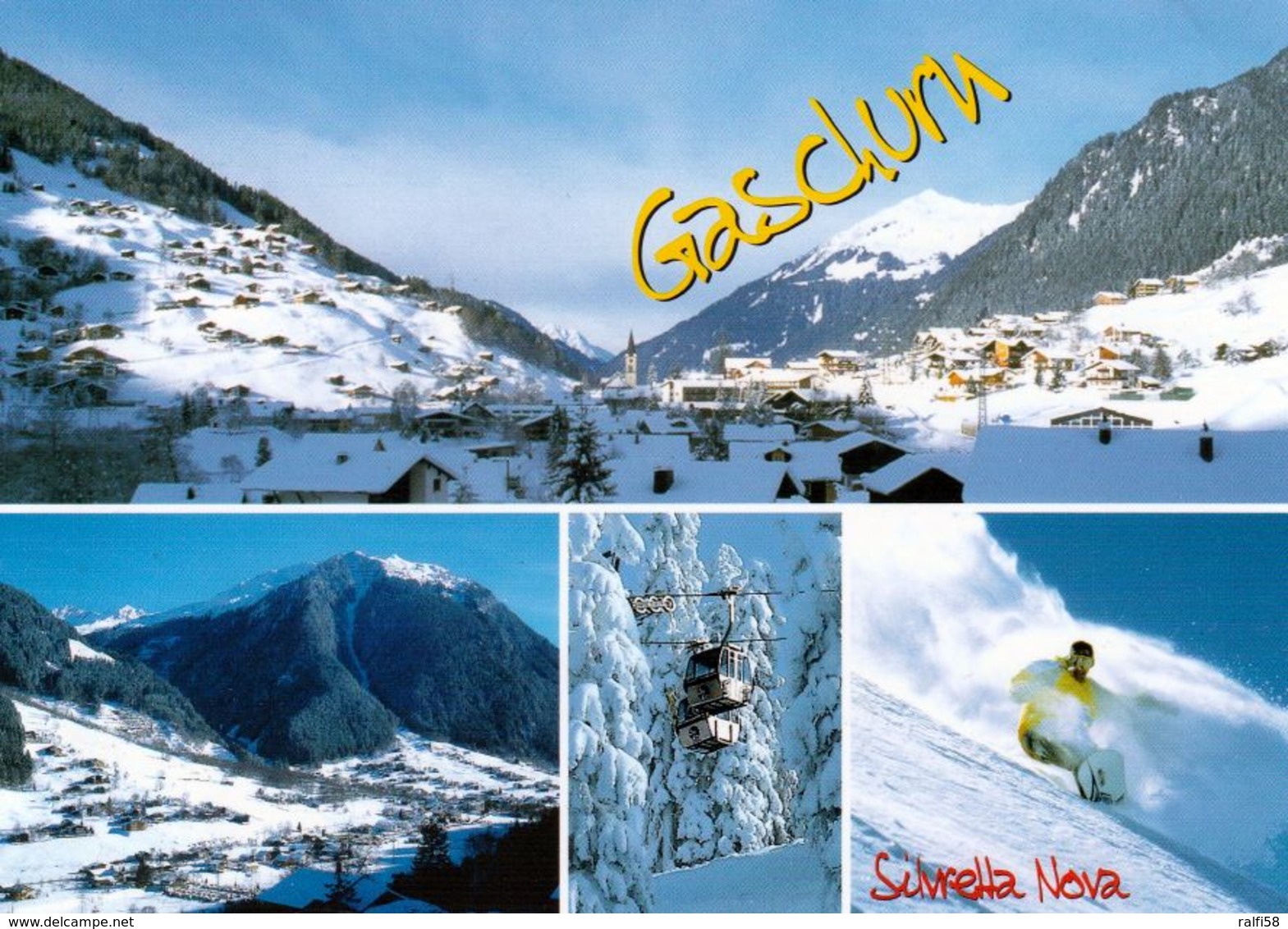 1 AK Vorarlberg * Ansichten Von Gaschurn Im Montafon - Mit Dem Skigebiet SILVRETTA-NOVA * - Gaschurn