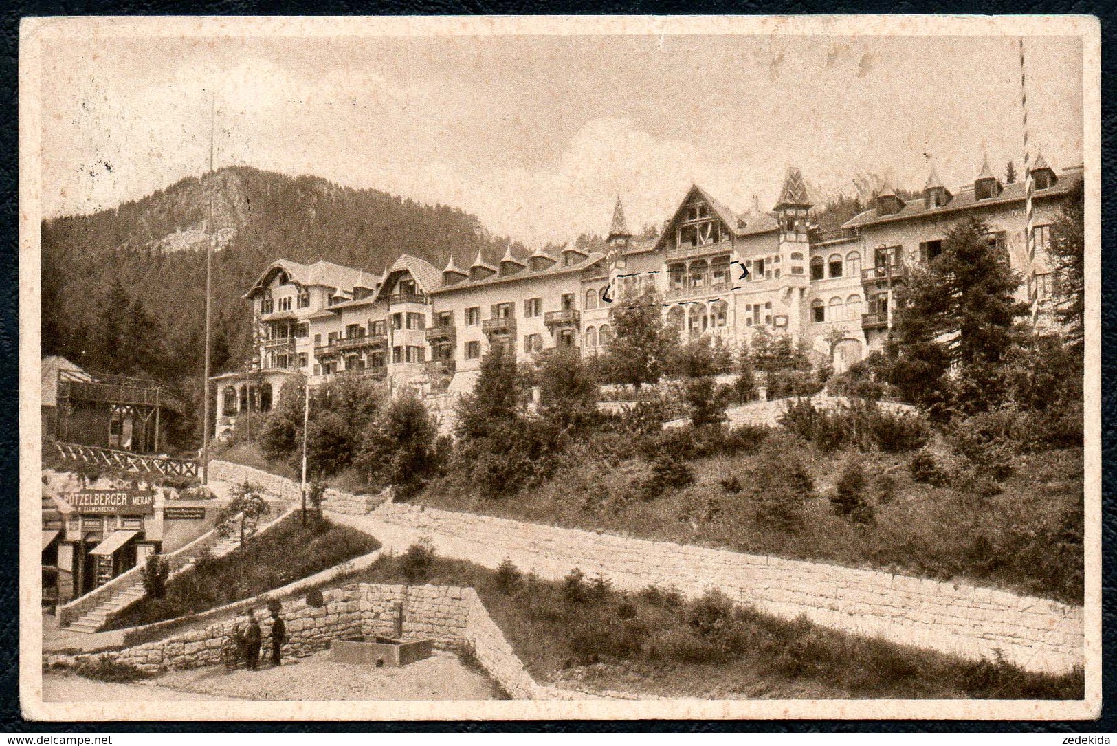 B7502 - Hotel Penegal  Am Mendelpass - Mendel - Johann F. Amonn Bozen - Bolzano (Bozen)