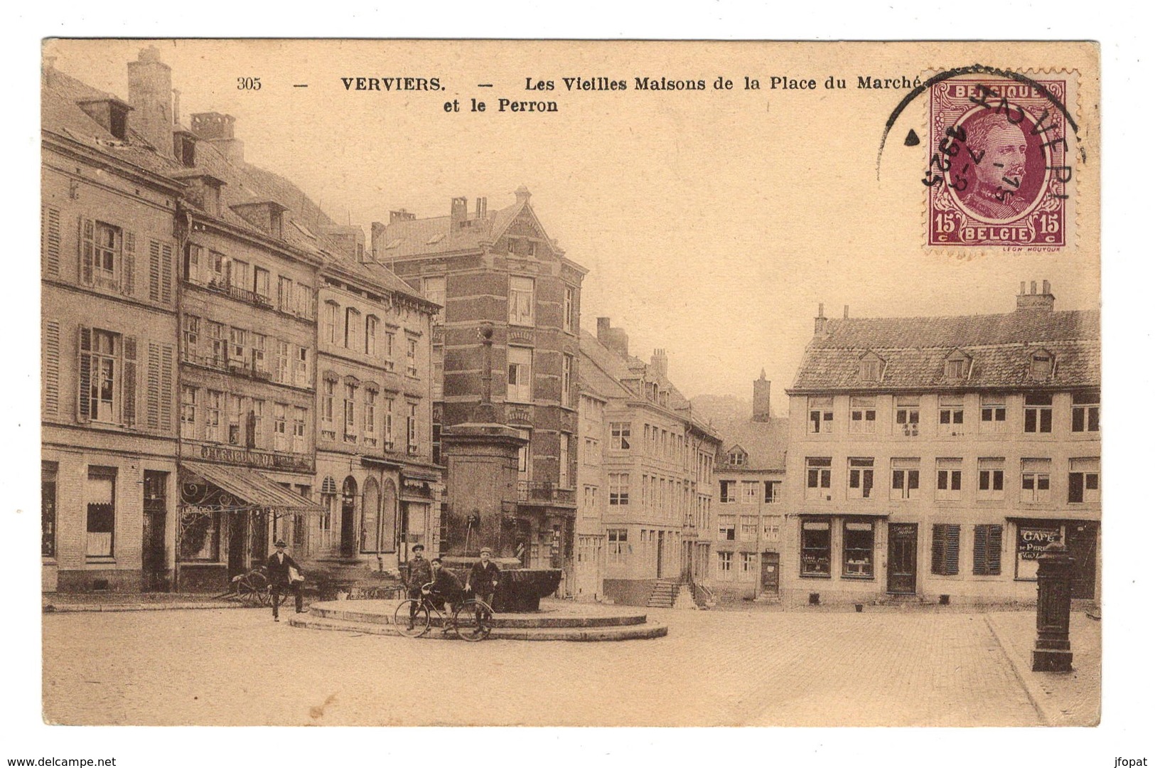 BELGIQUE - VERVIERS Les Vieilles Maisons De La Place Du Marché...(voir Descriptif) - Verviers