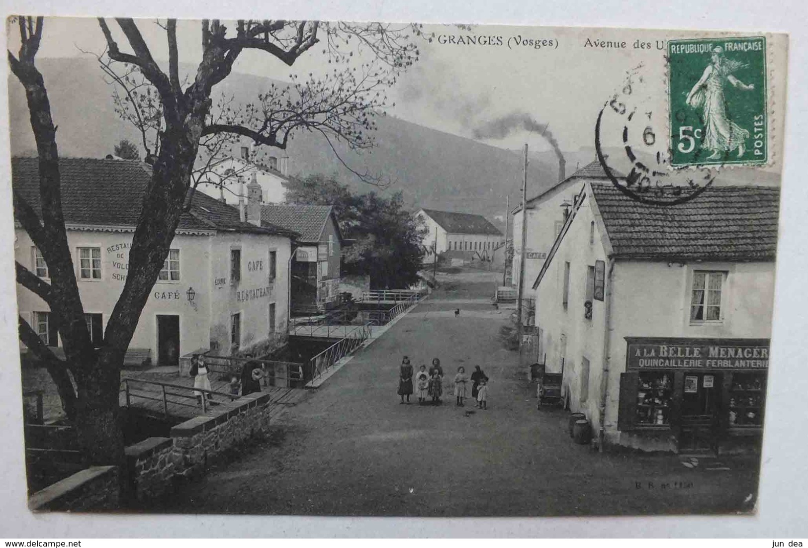 GRANGES - AVENUE DES USINES ANCEL SEILTZ - Granges Sur Vologne