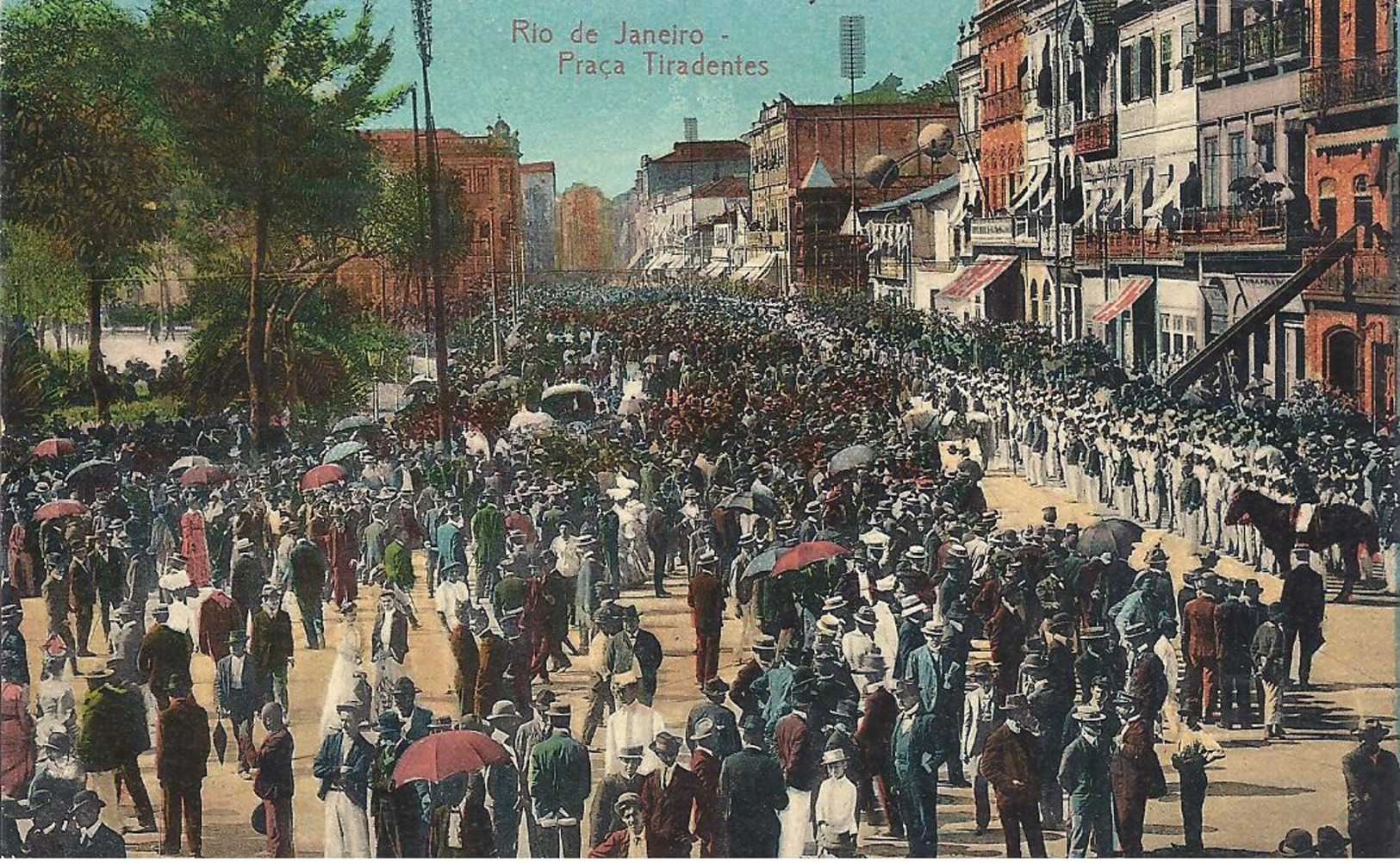 Ansichtskarte Von Brasilien- Rio De Janeiro  Aus Dem Jahre  1912 - Rio De Janeiro