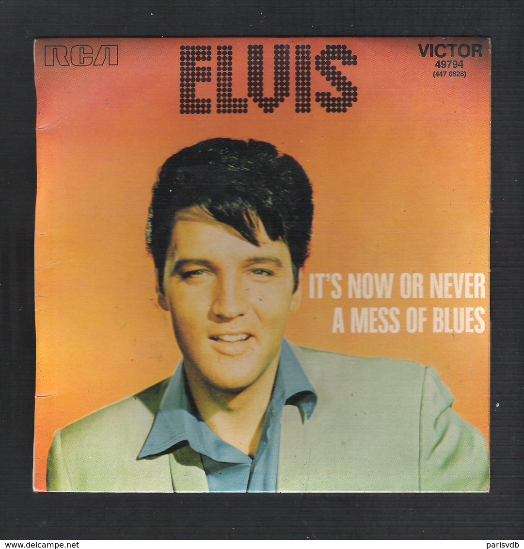 LEGE PLATENHOES 45 TOEREN PLAAT - ELVIS PRESLEY - IT' S  NOW OR NEVER -  RCA  VICTOR  (OD 304) - Accessories & Sleeves