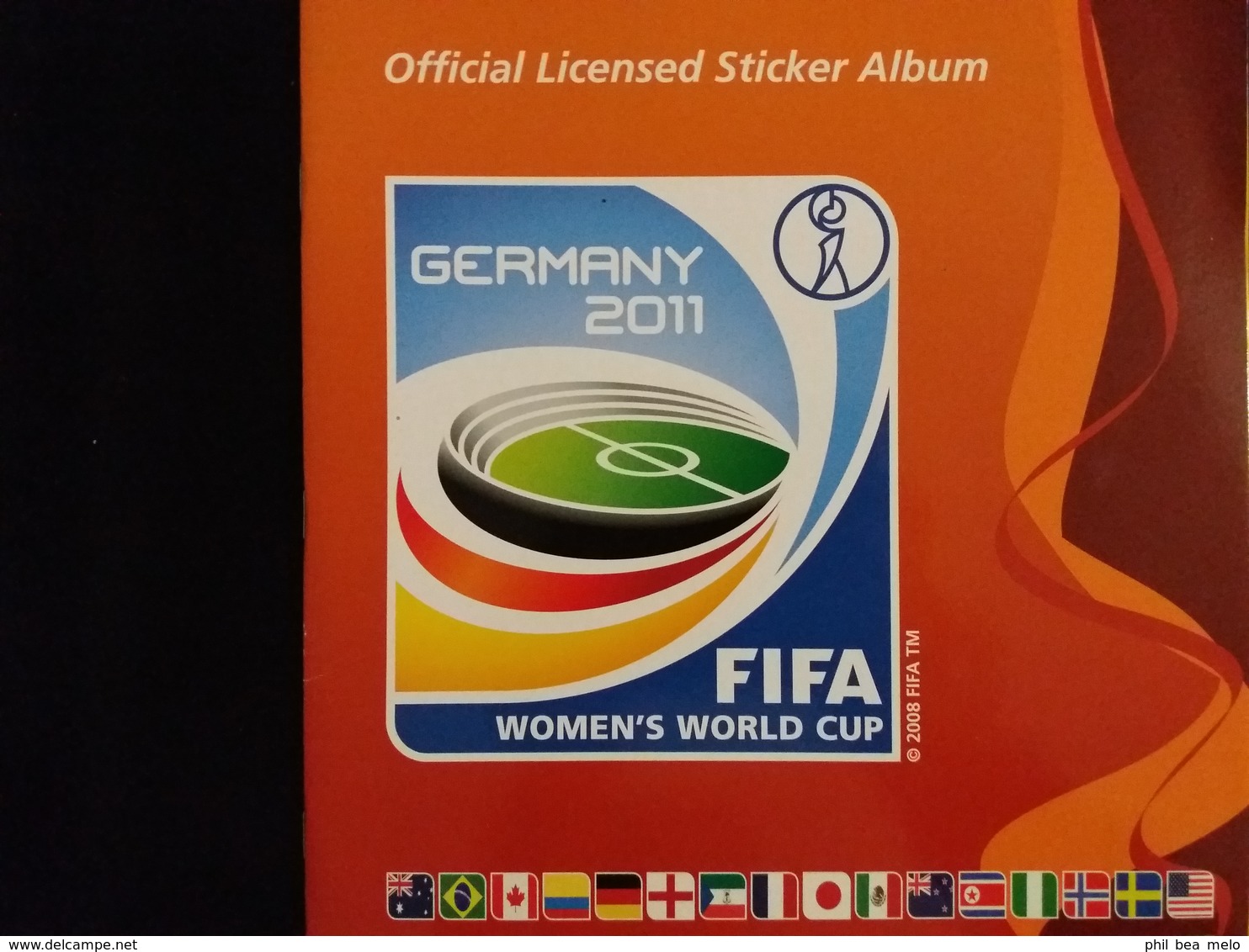 FOOT STICKERS PANINI FIFA WOMEN WORLD CUP 2011 GERMANY - LOT 110 STICKERS - DOS D'ORIGINE - VOIR DESCRIPTION - Edition Française