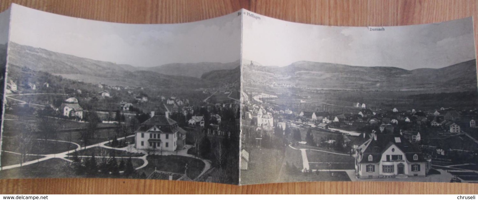 Dornach Arlesheim  6 Bild Panoramakarte - Arlesheim