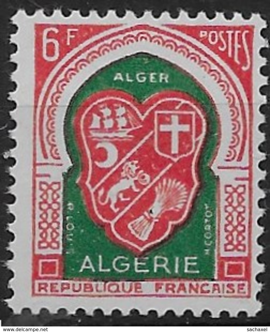 1958  Algérie N° 353  Nf *  MLH . - Neufs