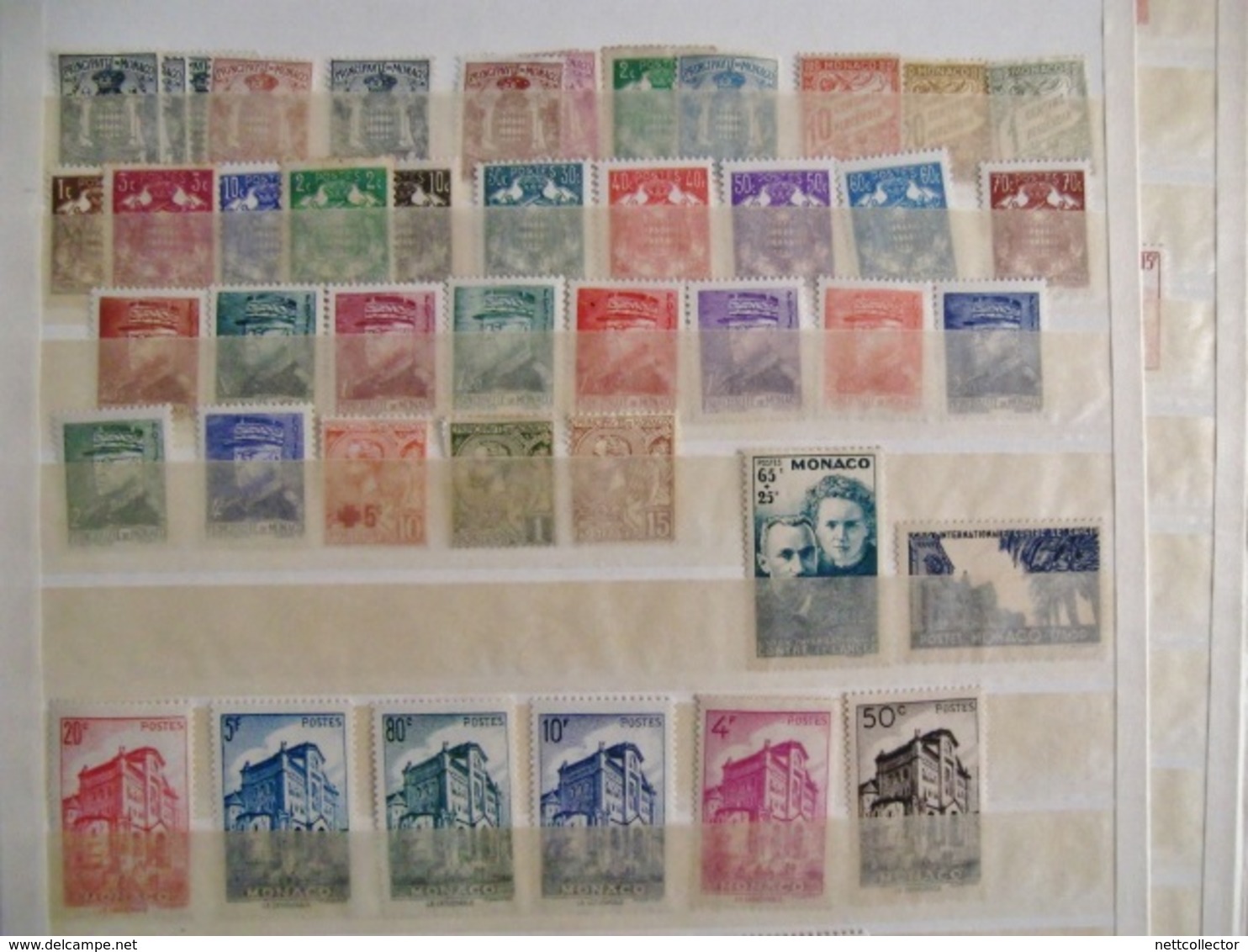 MONACO TB COLLECTION TIMBRES MAJ. NEUFS** SUP. /  COTE  IMPORTANTE - Collections, Lots & Series