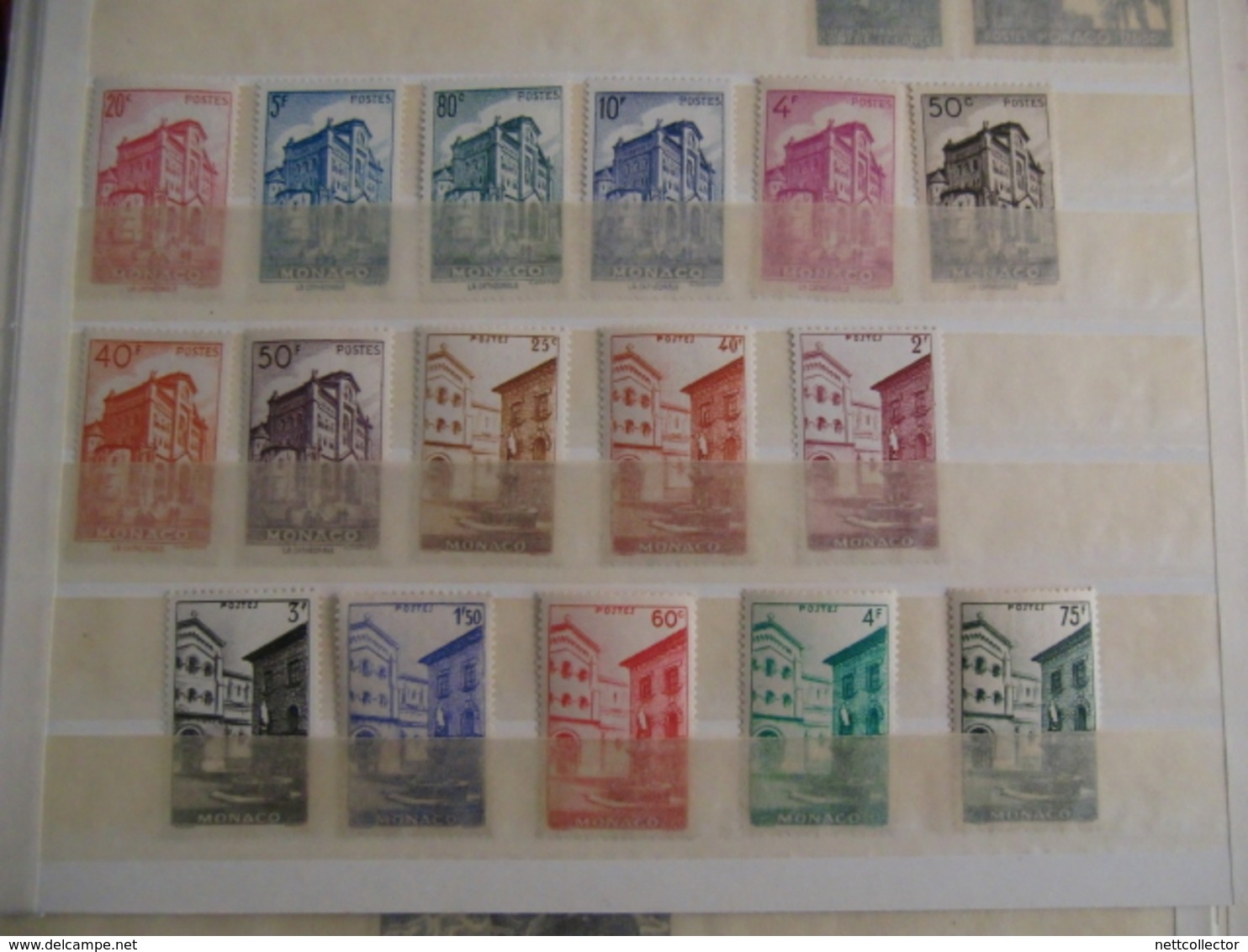 MONACO TB COLLECTION TIMBRES MAJ. NEUFS** SUP. /  COTE  IMPORTANTE - Collections, Lots & Series
