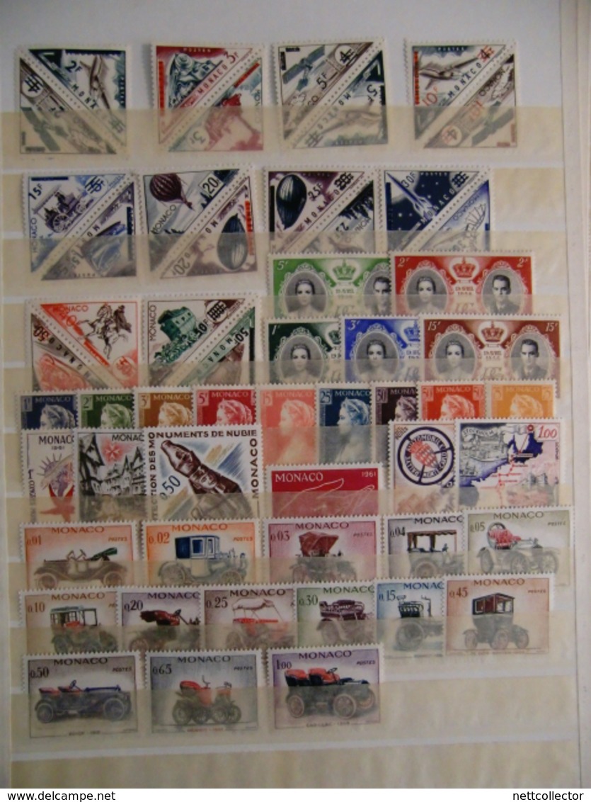 MONACO TB COLLECTION TIMBRES MAJ. NEUFS** SUP. /  COTE  IMPORTANTE