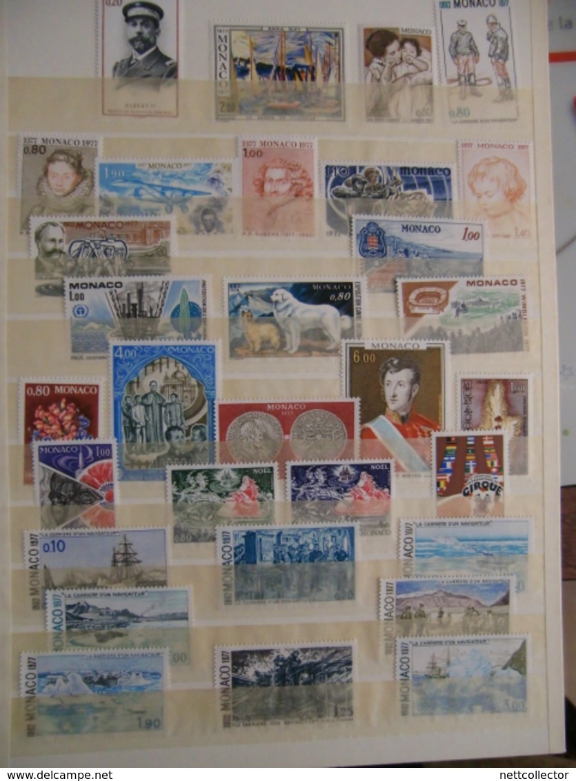 MONACO TB COLLECTION TIMBRES MAJ. NEUFS** SUP. /  COTE  IMPORTANTE