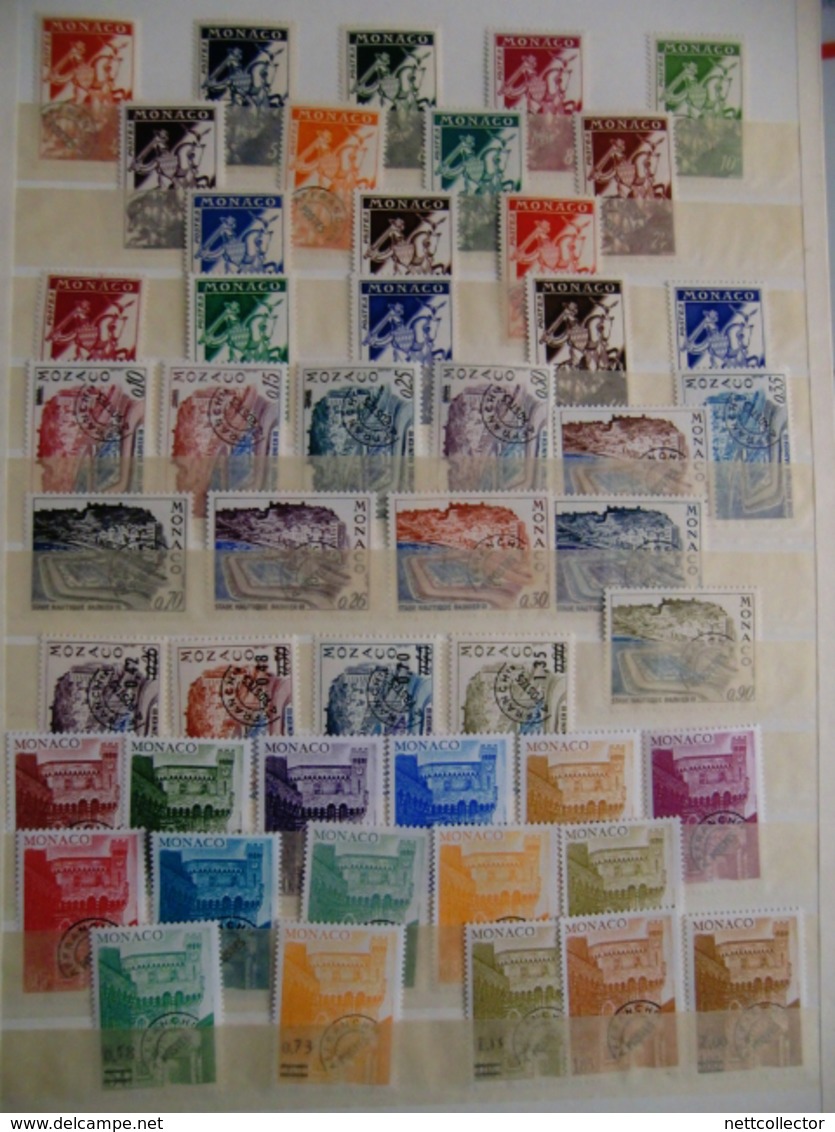 MONACO TB COLLECTION TIMBRES MAJ. NEUFS** SUP. /  COTE  IMPORTANTE