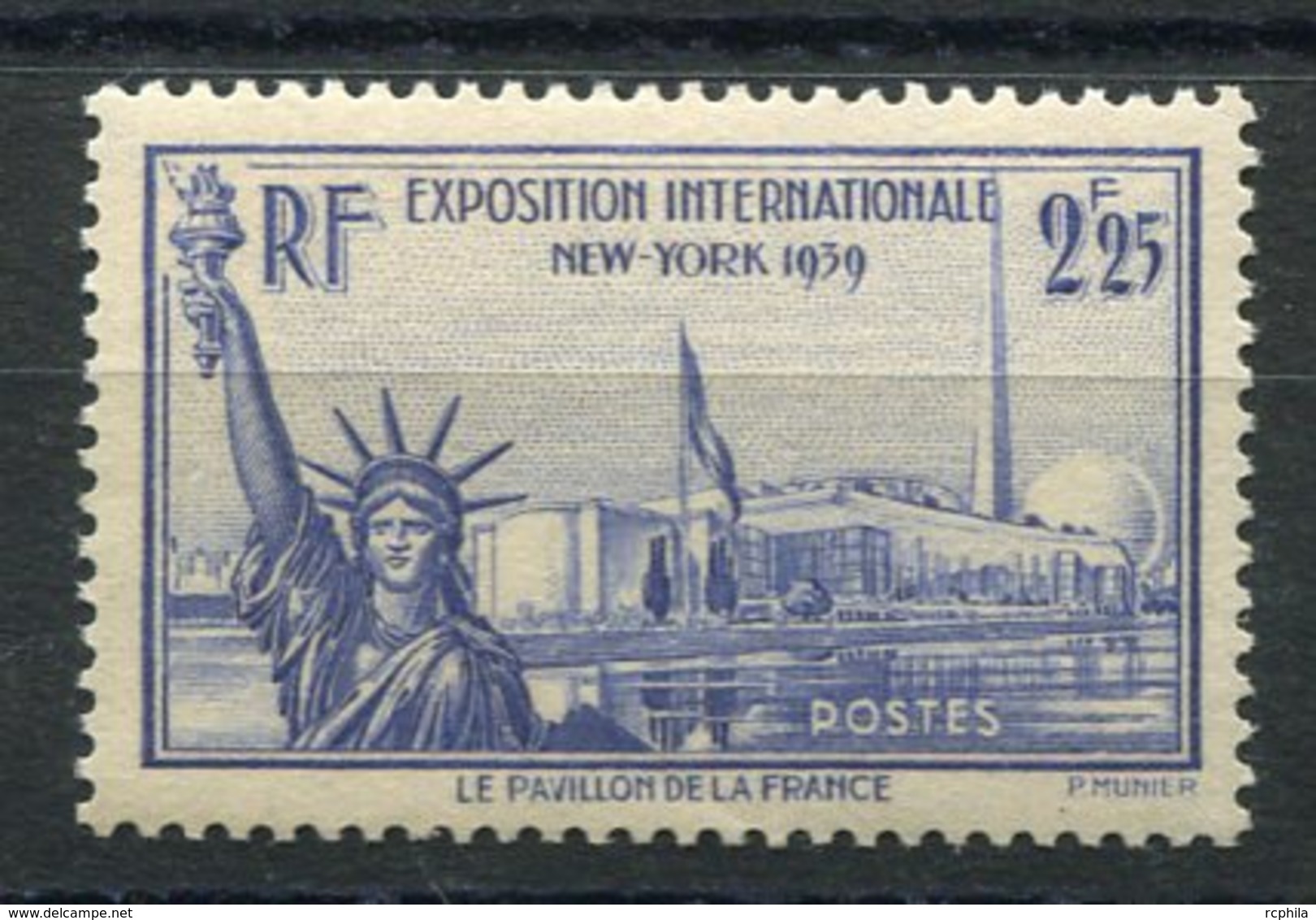 RC 10105 FRANCE N° 426 - 2f25 EXPOSITION DE NEW YORK COTE 20€ NEUF ** TB MNH - Ungebraucht