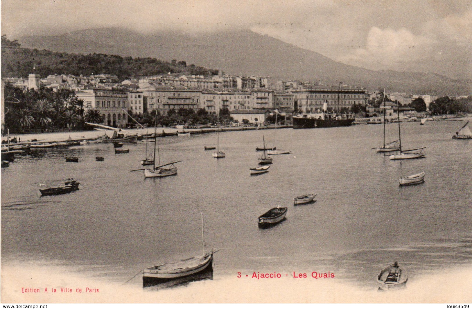 Corse -  Ajaccio -     Les   Quais. - Ajaccio