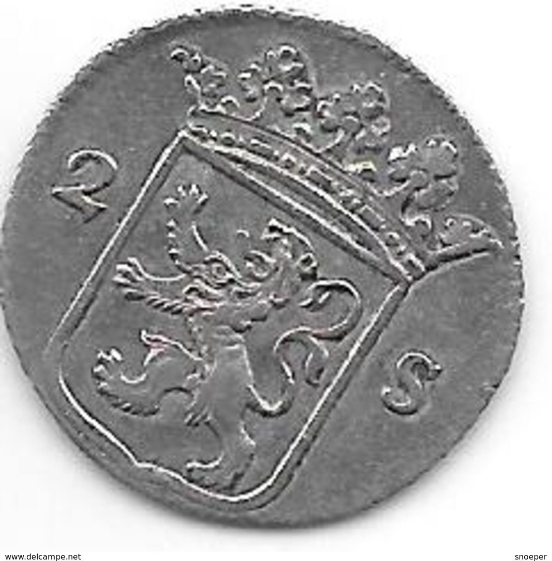 * Utrecht 2 Stuivers 1788 Kabelrand!!!cable Board Xf++catalog Val 100$ - Monedas Provinciales