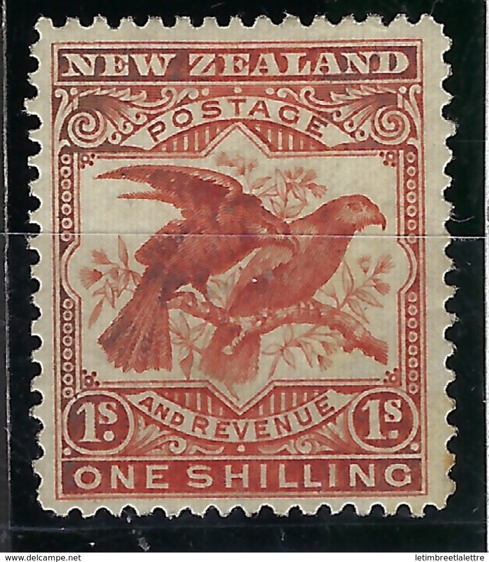 Nouvelle Zélande - N° 132 * - Neuf Avec Charnière - Dentelé 14 - Fil.C - Thématique Oiseaux / Birds - Nuovi