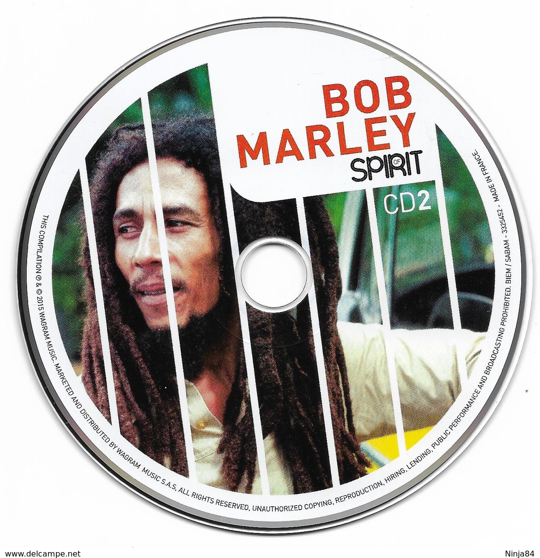 CD  Bob Marley   "  Spirit  " - Reggae