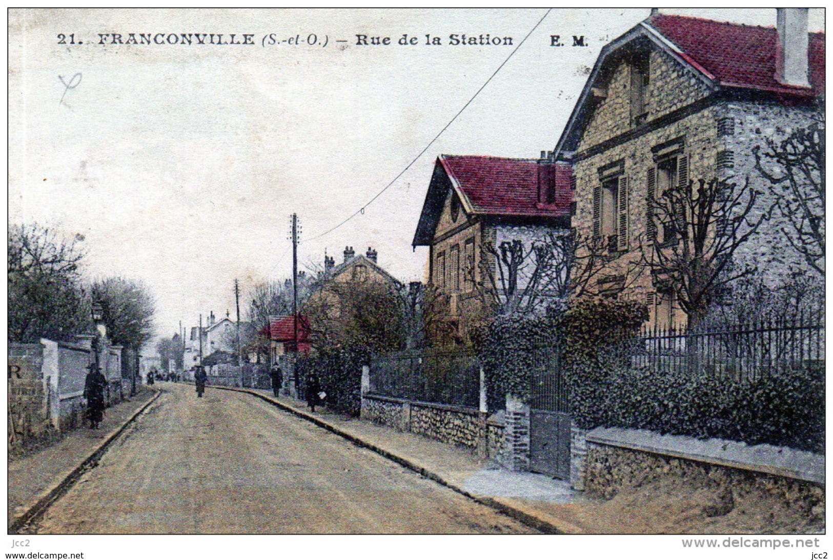 95 - FRANCONVILLE - Rue De La Station - Franconville