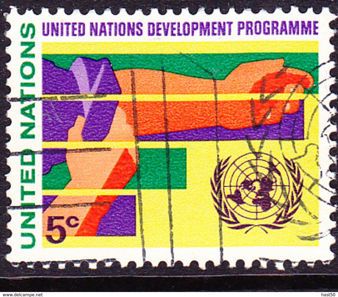 UN New York - Entwicklungsprogramm Der Vereinten Nationen (UNDP) (Mi.Nr.: 174) 1967 - Gest Used Obl - Usados