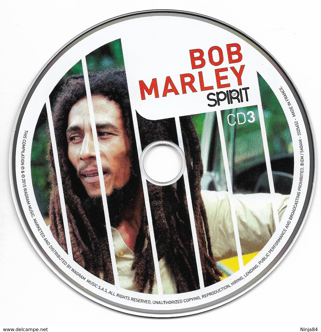 CD  Bob Marley   "  Spirit  " - Reggae