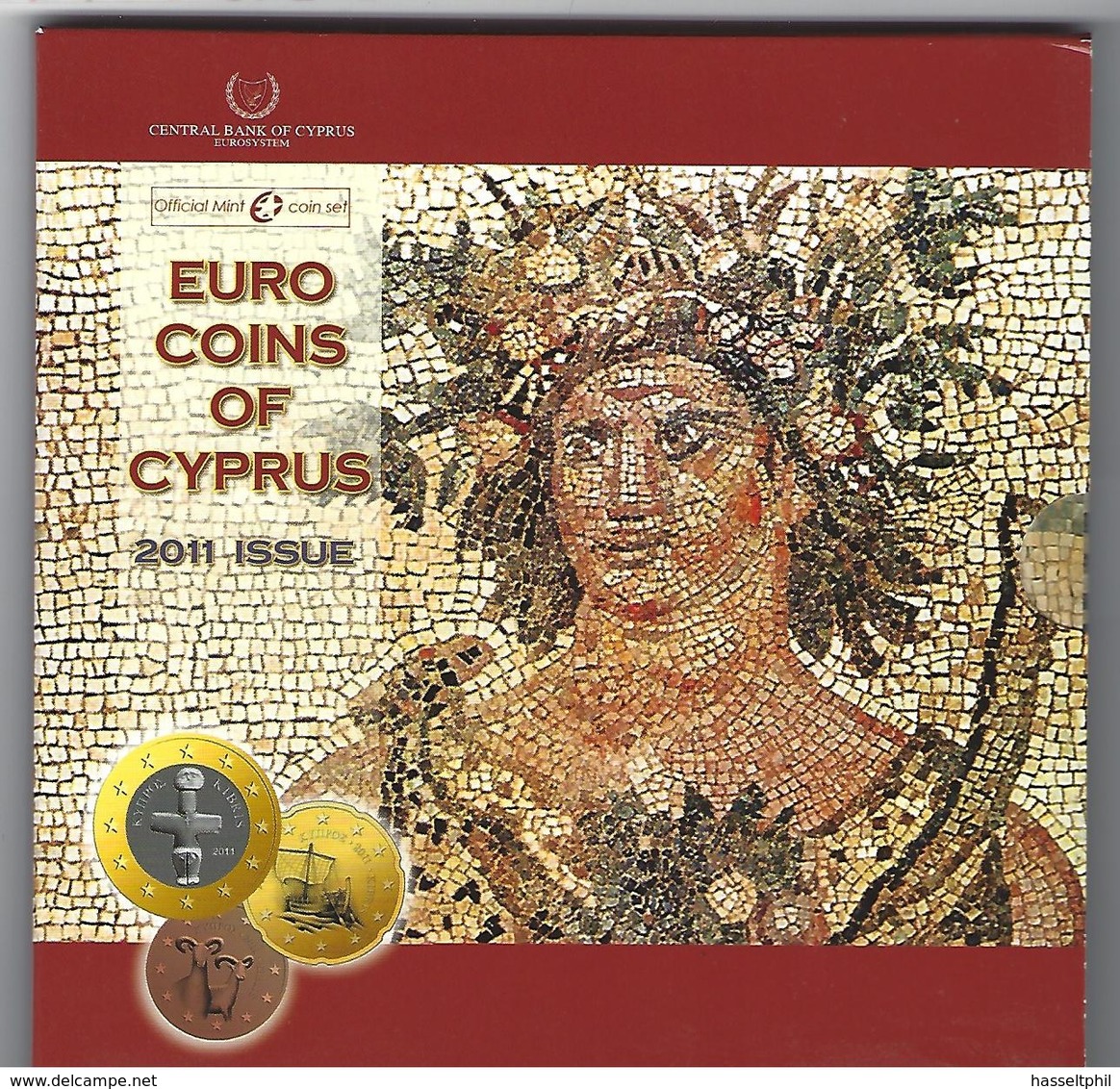 CYPRUS  EUROMUNTEN BU-set 2011 -  VOLLEDIGE REEKS - Zypern