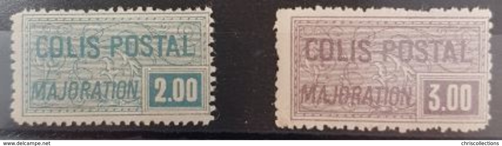 FRANCE  Colis Postaux N° 79 - 80 N** Cote 300€ - Mint/Hinged