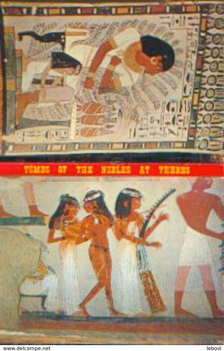 EGYPTE – « Tombs Of The Nobles At THEBES » - Carnet De 18 CP – Ed. Lehnert & Landrock, Cairo - Autres & Non Classés