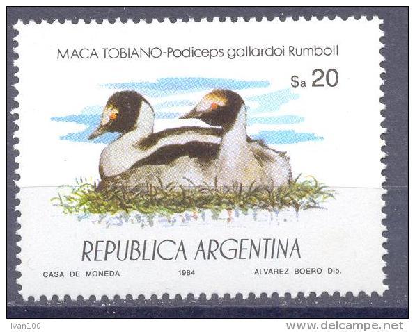 1984. Argentina, Mich.1710, Fauna, Birds, 1v,  Mint/** - Neufs