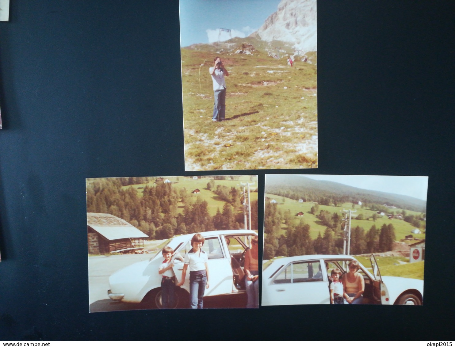VACANCES EN VOITURE  D UNE FAMILLE EN ITALIE VENISE CAMPING EN 1978 LOT 14 PHOTOS EN  COULEURS - Luoghi