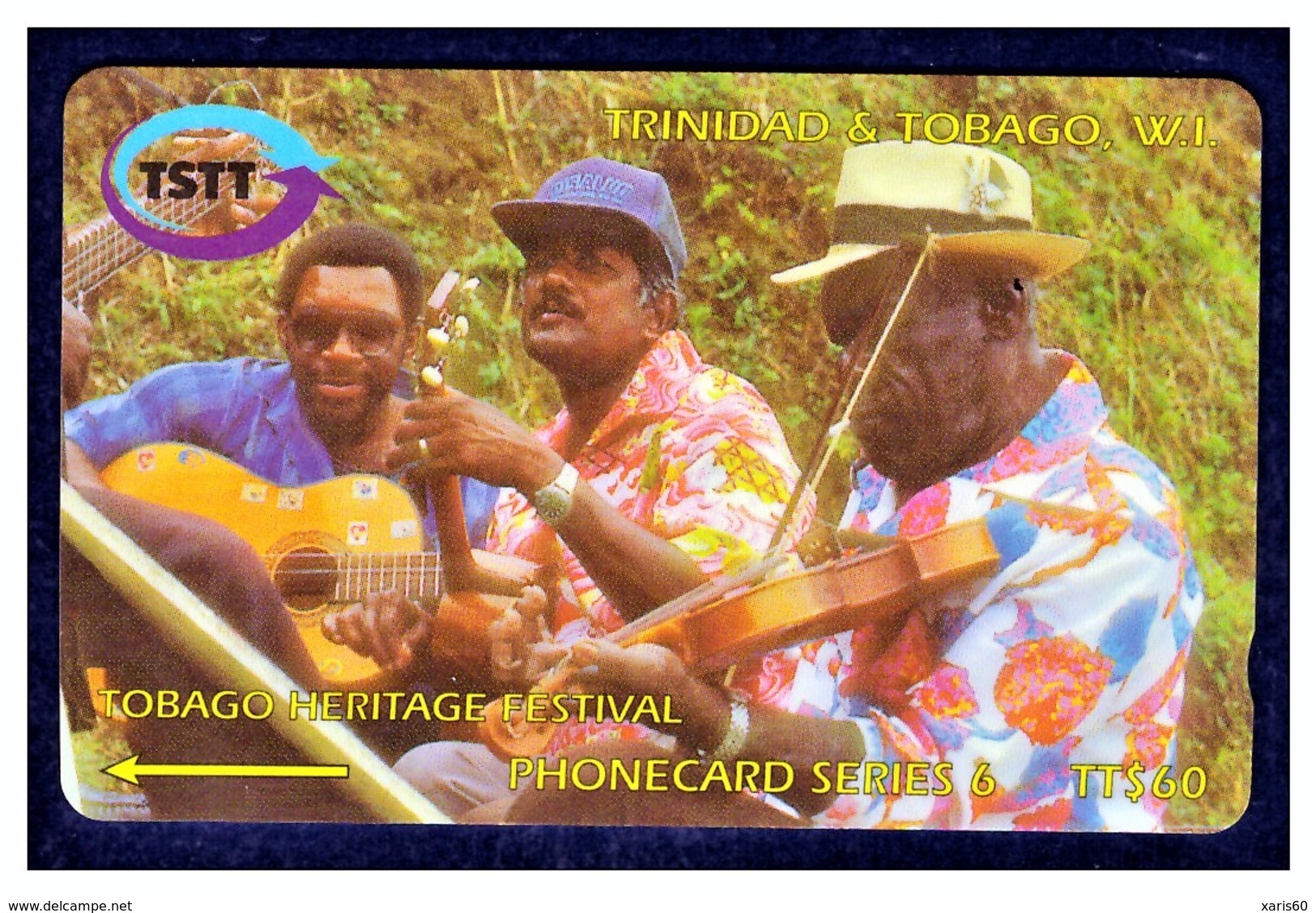 TRINIDAD & TOBAGO: 1998 T&T-180A "Tobago Heritage Festival" CN:180CTTA. Used. - Trinidad & Tobago