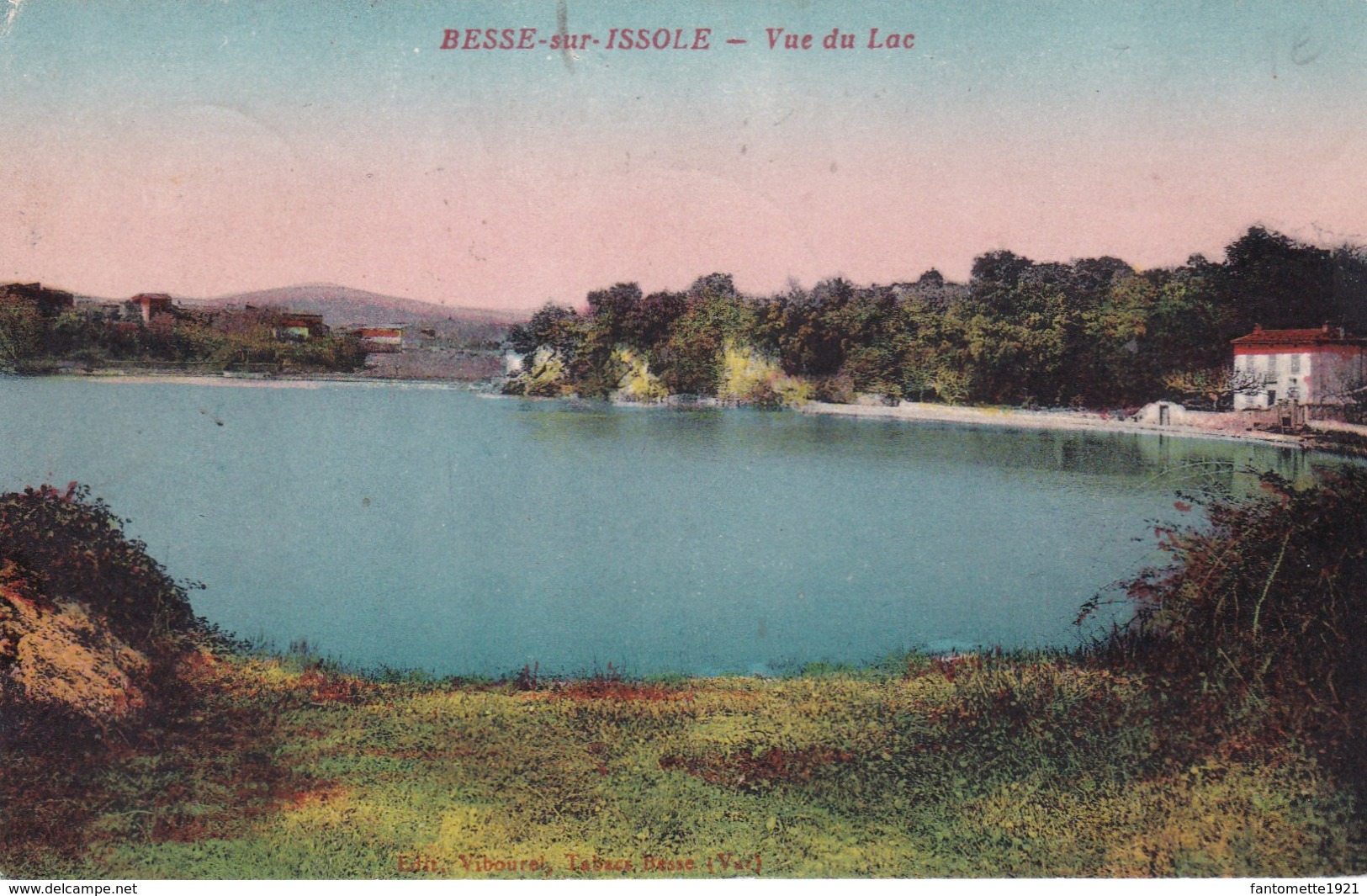 BESSE SUR ISSOLE VUE DU LAC (dil412) - Besse-sur-Issole