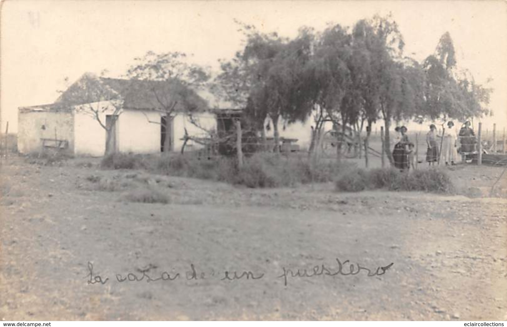 Argentine.       La Casa D'un Puestero            Carte Photo               (voir Scan) - Argentine