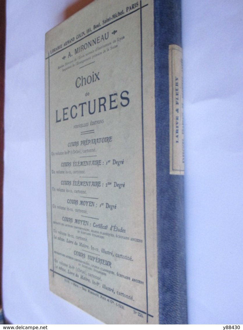 Livre - EXERCICES FRANCAIS de Première Année de 1934 - par LARIVE & FLEURY - Cours Moyen - 134 pages - 15 photos