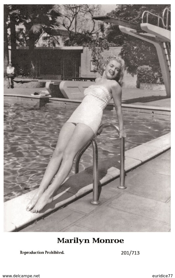 MARILYN MONROE - Film Star Pin Up PHOTO POSTCARD - 201-713 Swiftsure Postcard - Autres & Non Classés