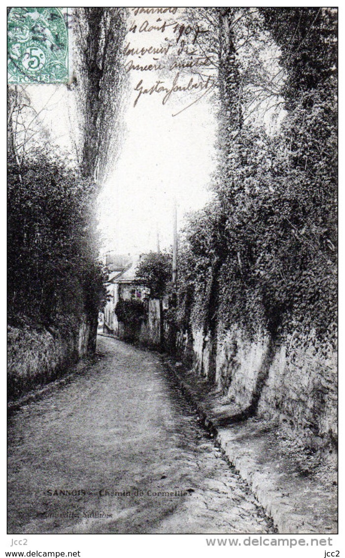 95- SANNOIS - Chemin De Cormeilles - Sannois