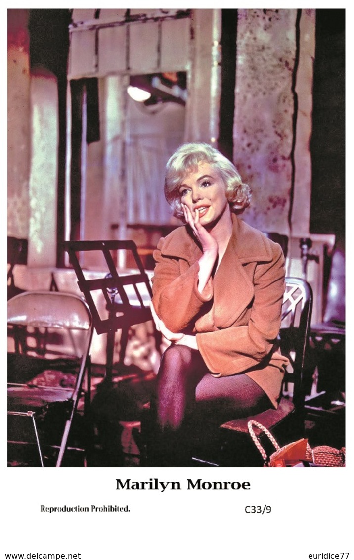 MARILYN MONROE - Film Star Pin Up PHOTO POSTCARD - C33-9 Swiftsure Postcard - Autres & Non Classés