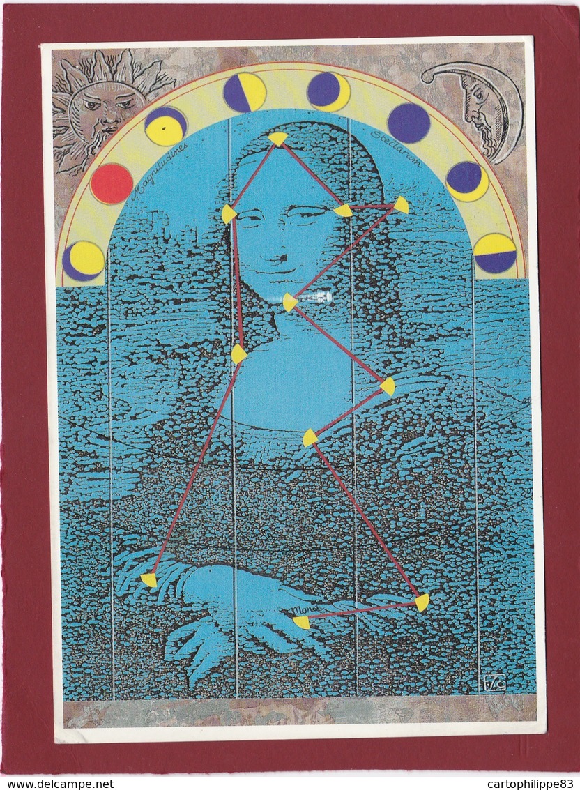 LA JOCONDE  LA CONSTELLATION MONA LISA COLLECTION LES MONA 1992 ILLUSTRATRICE  LEROY GARIOUD - Blanchard