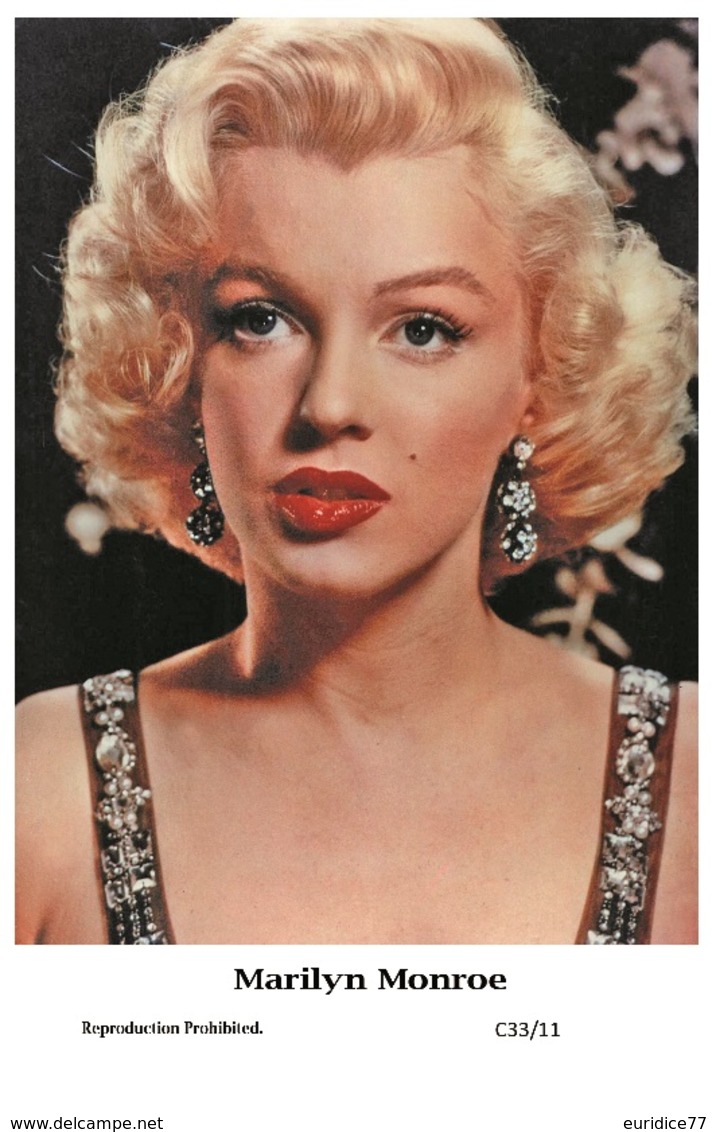 MARILYN MONROE - Film Star Pin Up PHOTO POSTCARD - C33-11 Swiftsure Postcard - Otros & Sin Clasificación