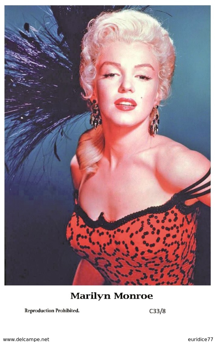 MARILYN MONROE - Film Star Pin Up PHOTO POSTCARD - C33-8 Swiftsure Postcard - Otros & Sin Clasificación