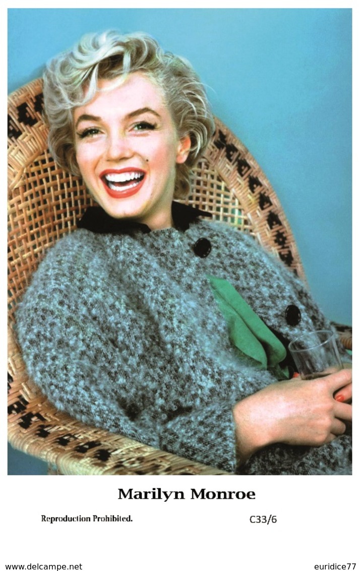 MARILYN MONROE - Film Star Pin Up PHOTO POSTCARD - C33-6 Swiftsure Postcard - Otros & Sin Clasificación