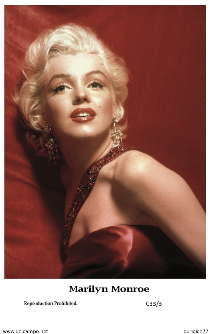 MARILYN MONROE - Film Star Pin Up PHOTO POSTCARD - C33-3 Swiftsure Postcard - Otros & Sin Clasificación