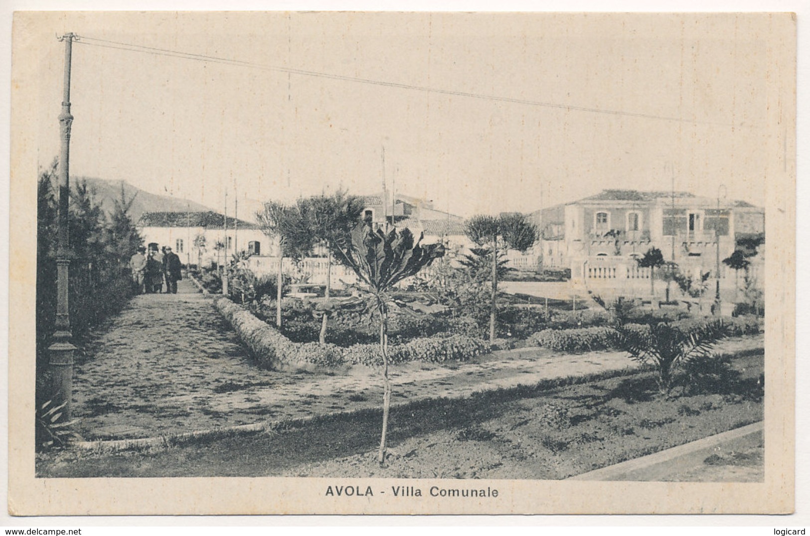 AVOLA (SR) VILLA COMUNALE 1930 - Siracusa