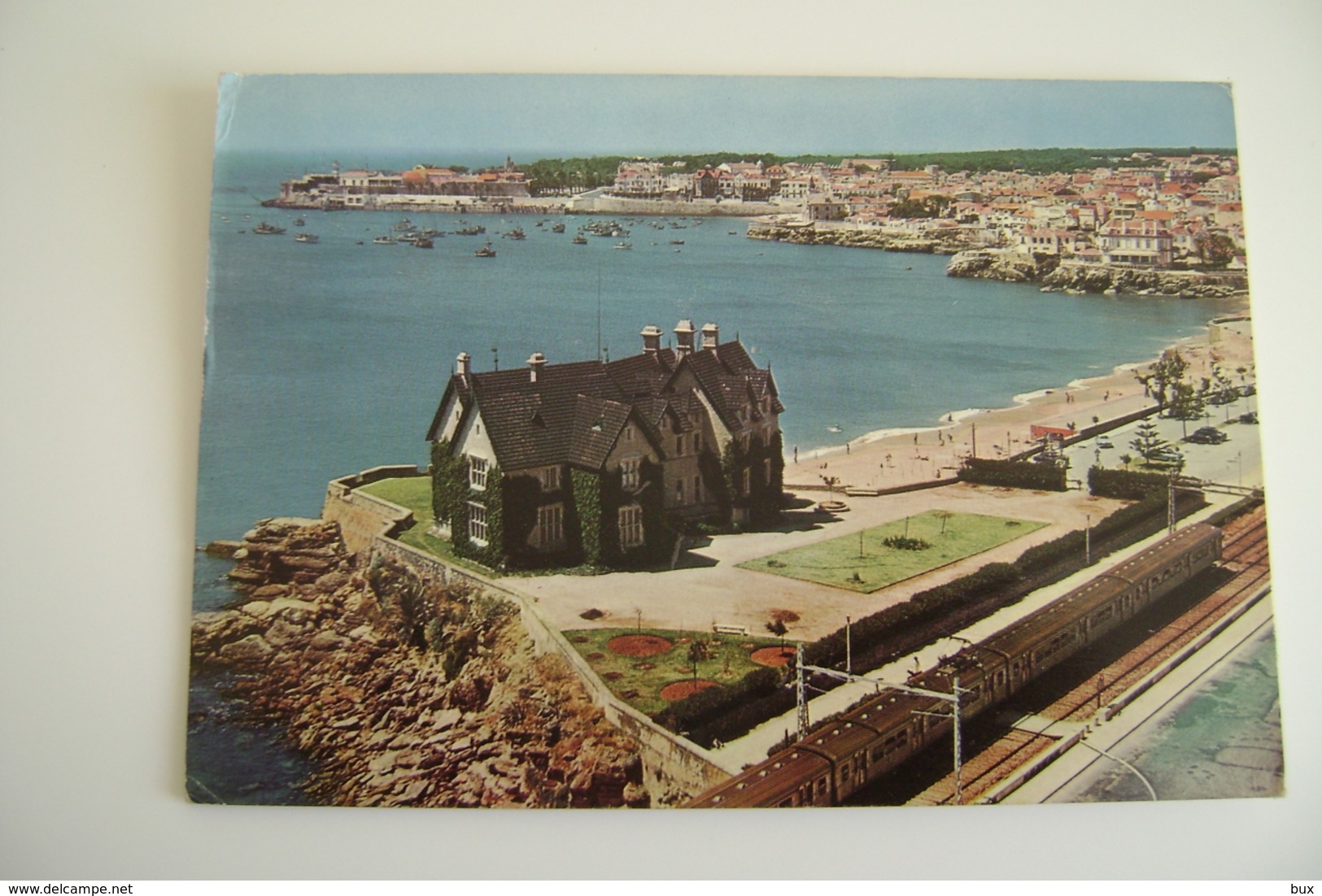 ESTORIL   TRENO  TRAIN   PORTOGALLO PORTUGAL POSTCARD  USED CONDITHION PHOTO - Lisboa