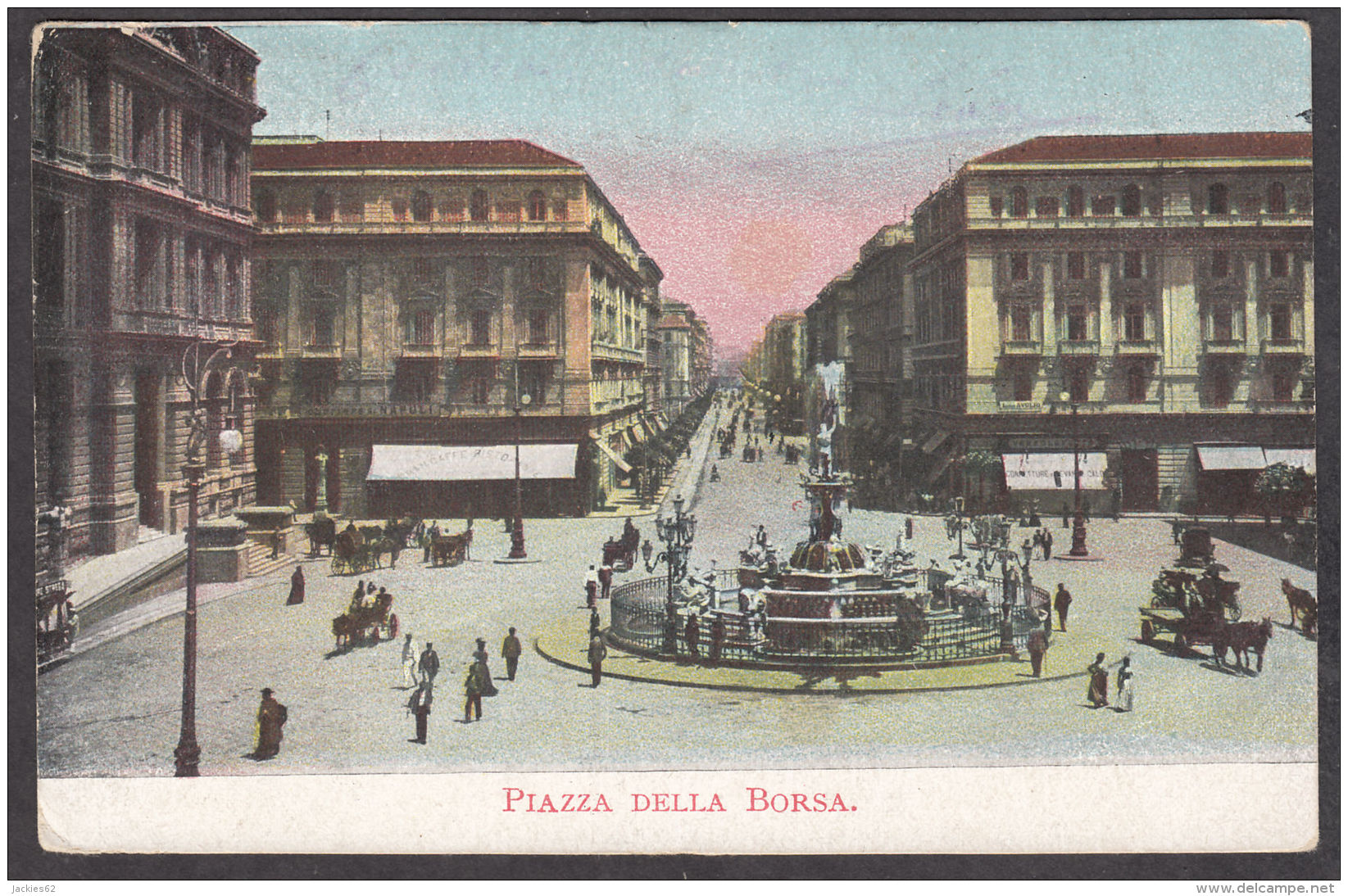 88956/ NAPOLI, Piazza Della Borsa - Napoli (Napels)