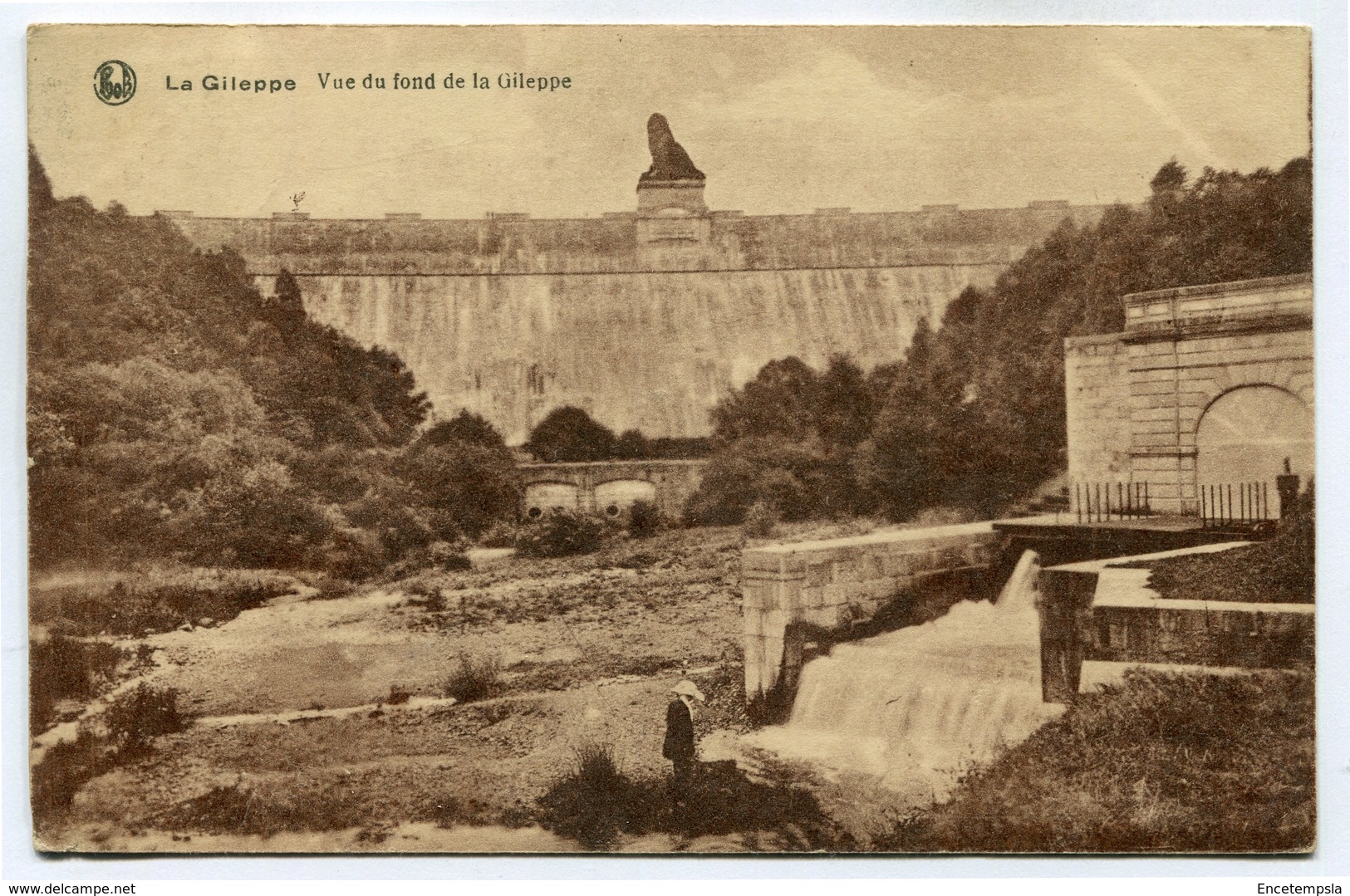 CPA - Carte Postale - Belgique - La Gileppe - Vue Du Fond De La Gileppe ( SV5689) - Gileppe (Barrage)