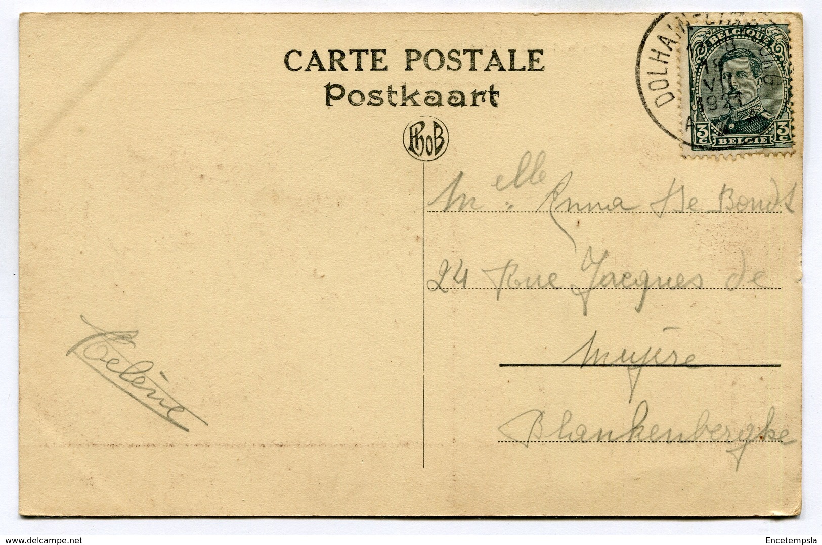 CPA - Carte Postale - Belgique - La Gileppe - Vue Du Fond De La Gileppe ( SV5689) - Gileppe (Barrage)